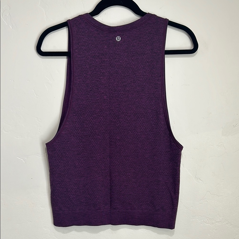 Lululemon Athletica Purple Muscle Tank - Picture 9 of 14